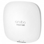 Aruba Instant On AP22 2x2 Smart Mesh Wi-Fi 6 Indoor Access Point, Dual-Band AX1800, 802.3af PoE 10.1W (No Power Adaptor Included)