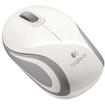 Logitech M187 USB Wireless Mini Mouse - White
