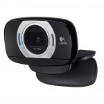 Logitech C615 HD Webcam Full HD 1080p recording, 720p Video calls, 8-megapixel snapshot, Autofocus, Logitech Vid, Windows and Mac