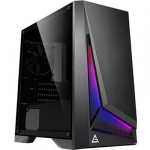 Antec DP301M RGB mATX Gaming Case Tempered Glass, CPU Cooler Supports Upto 160mm, Graphs Card Supports Upto 360mm, 280mm Rad Supported , 4X PCI Slots, Front: 2X USB, HD Audio, NO PSU