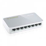 TP-LINK TL-SF1008D 8-Port 10/100Mbps Desktop Fast Ethernet Switch support Auto MDI/MDIX function Unmanaged w/Power saving