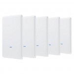 Ubiquiti UniFi UAP-AC-M-PRO-5 Dual-band AC1750 (450+1300Mbps) Outdoor Wi-Fi Access Point, 5 Units Pack, (No PoE adapter included)