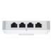 Ubiquiti UniFi U6-IW Dual-Band AX5300 Wall-mounted Wi-Fi 6 Access with a built-in PoE switch.